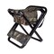 Vanish Camo Folding Hunting Stool with Back, Black & Next G2 Camo 5854 - alternate 2
